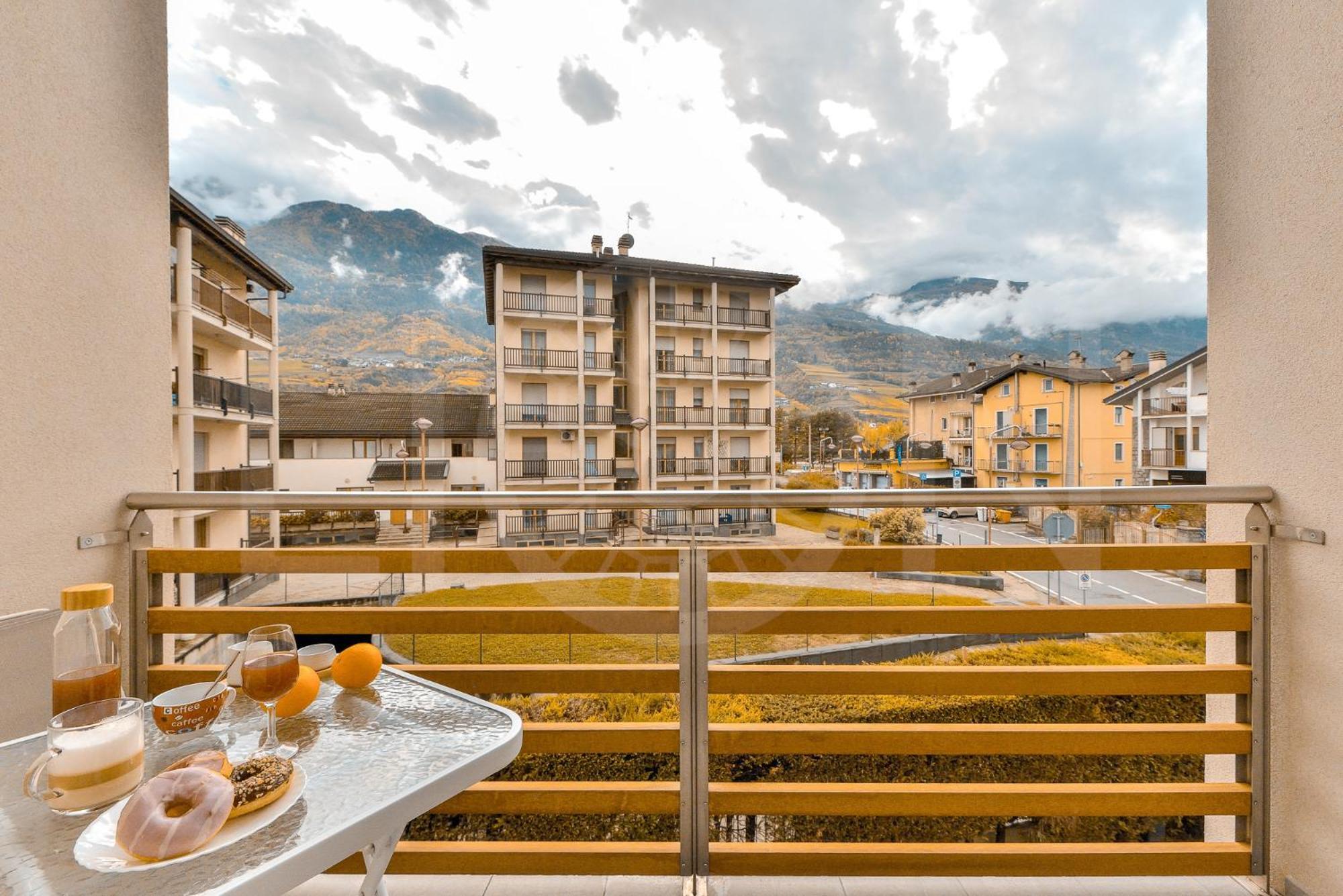 Le Lion Apartments - Bike & Ski Aosta Ngoại thất bức ảnh
